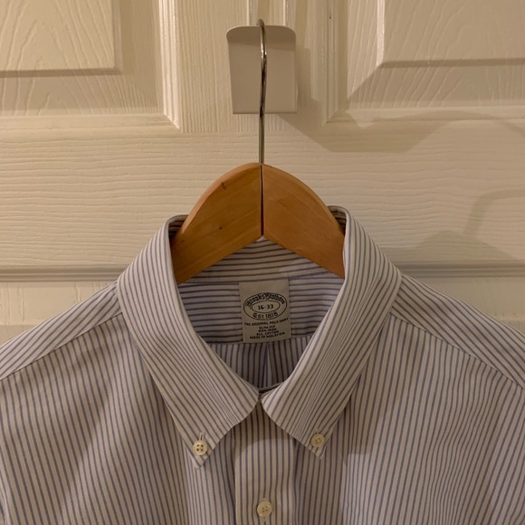 Brooks Brothers Slim Fit Striped Button-Up - Picture 3 of 3